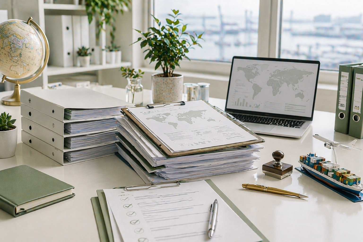 Regulatory affairs, licensing, and import-export compliance support