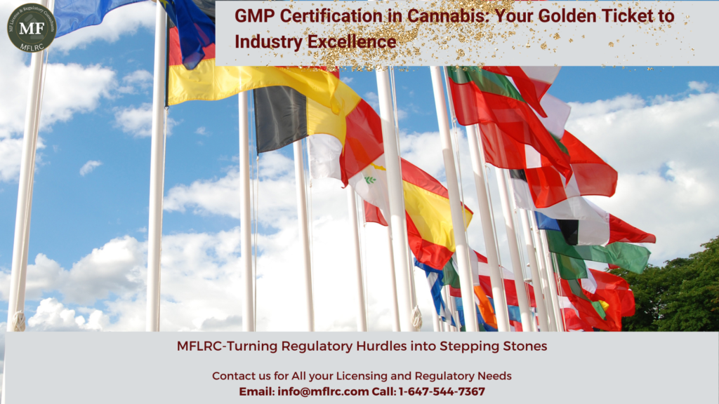 GMP certification in Cannabis